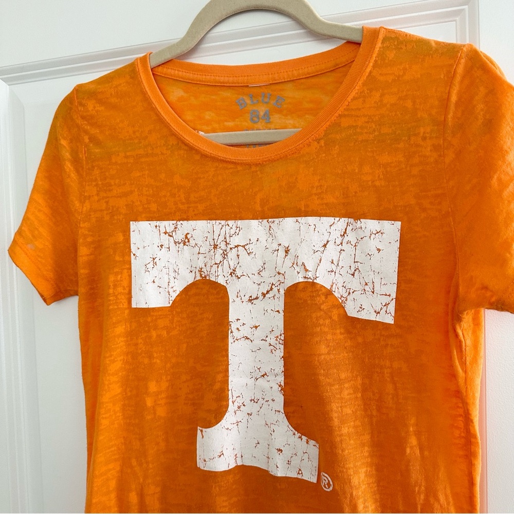 TN Vols Orange & White Power T Graphic Tee Shirt - Tennessee Volunteers Gameday - Picture 5 of 13